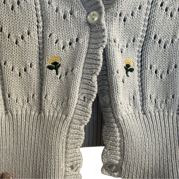 Wild Fable Cropped Cardigan Blue XXL - Picture 4 of 8